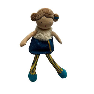 JoLiJou Paris Celeste Les Demoiselles Plush Doll Paris France 12" Rue Nadar
